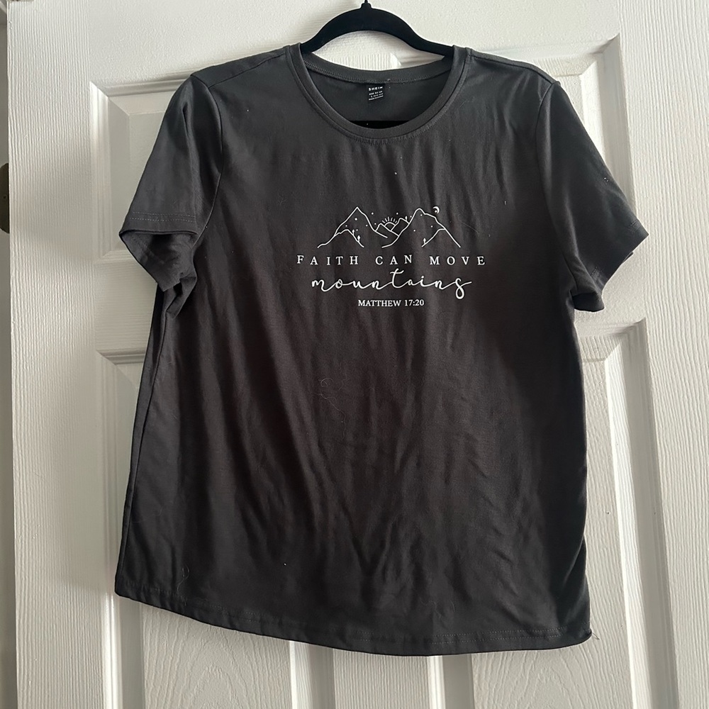 Men's Black Graphic T-Shirt